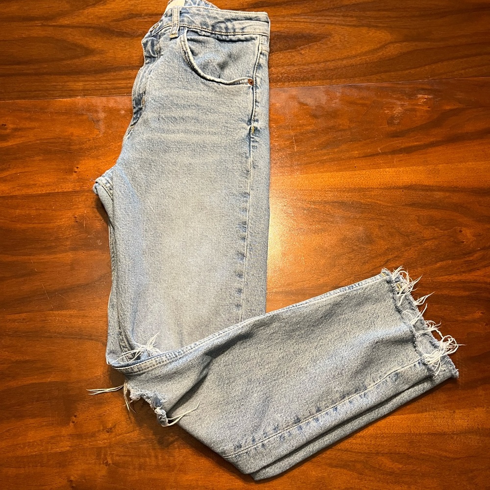 Zara mom jeans